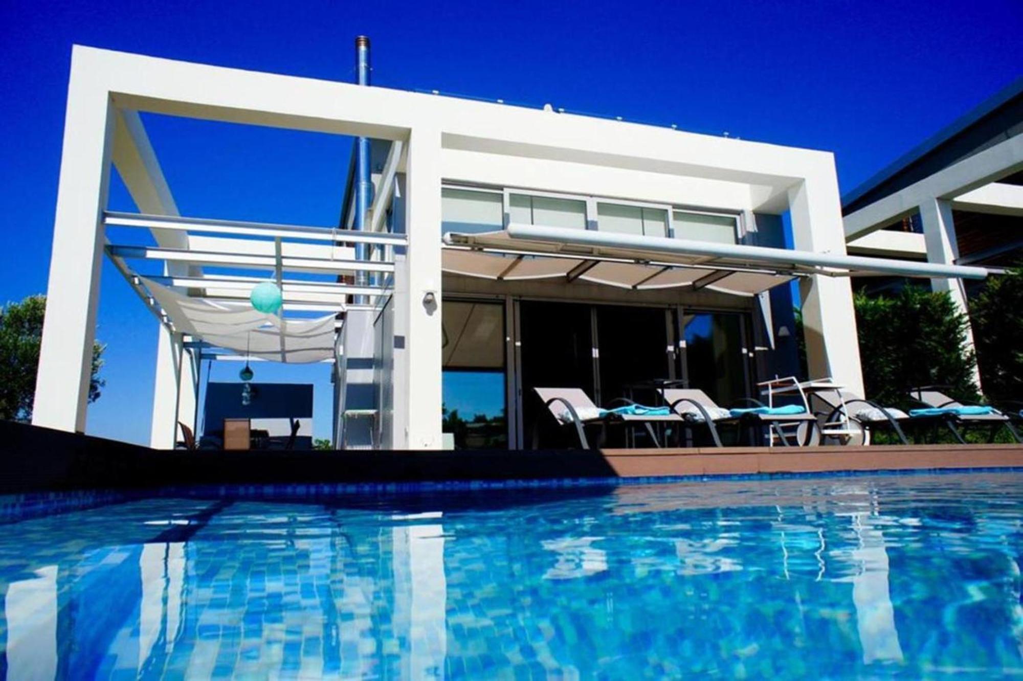 Island Villa Sani Sea View Exterior foto