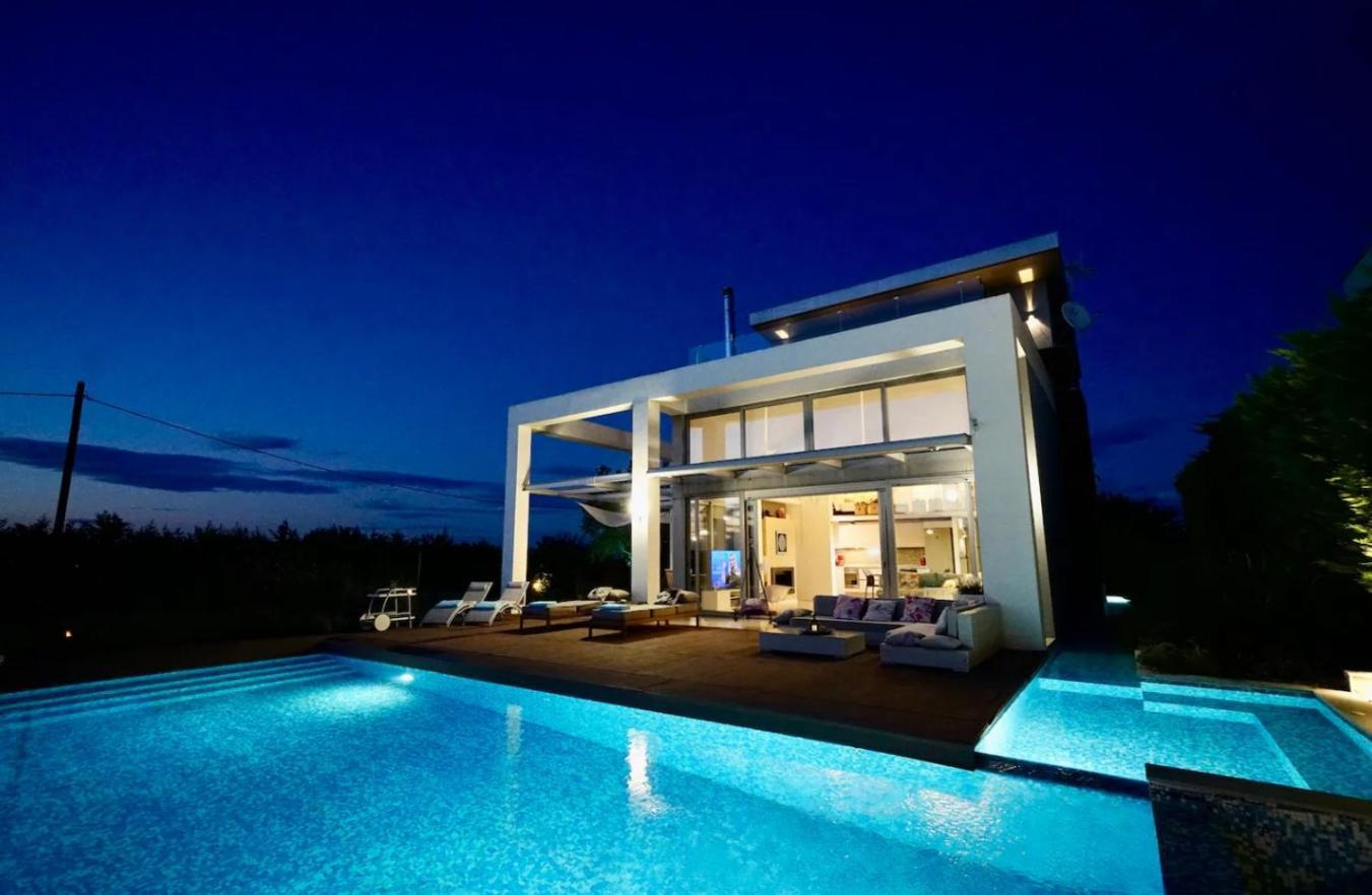 Island Villa Sani Sea View Exterior foto